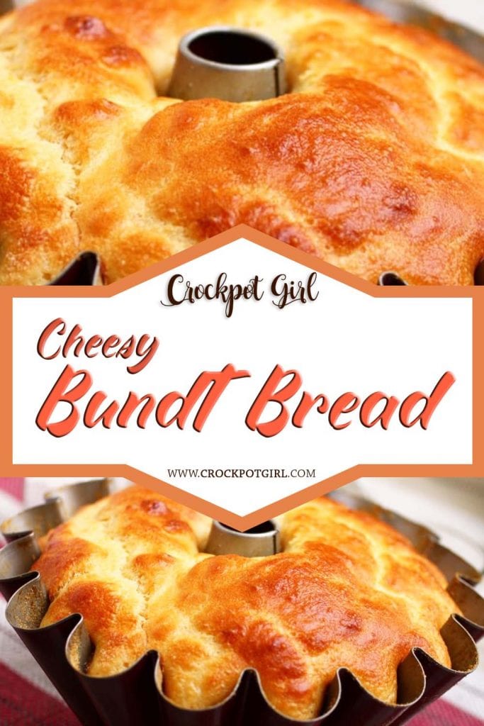 Cheesy Bundt Bread - Crockpot Girl