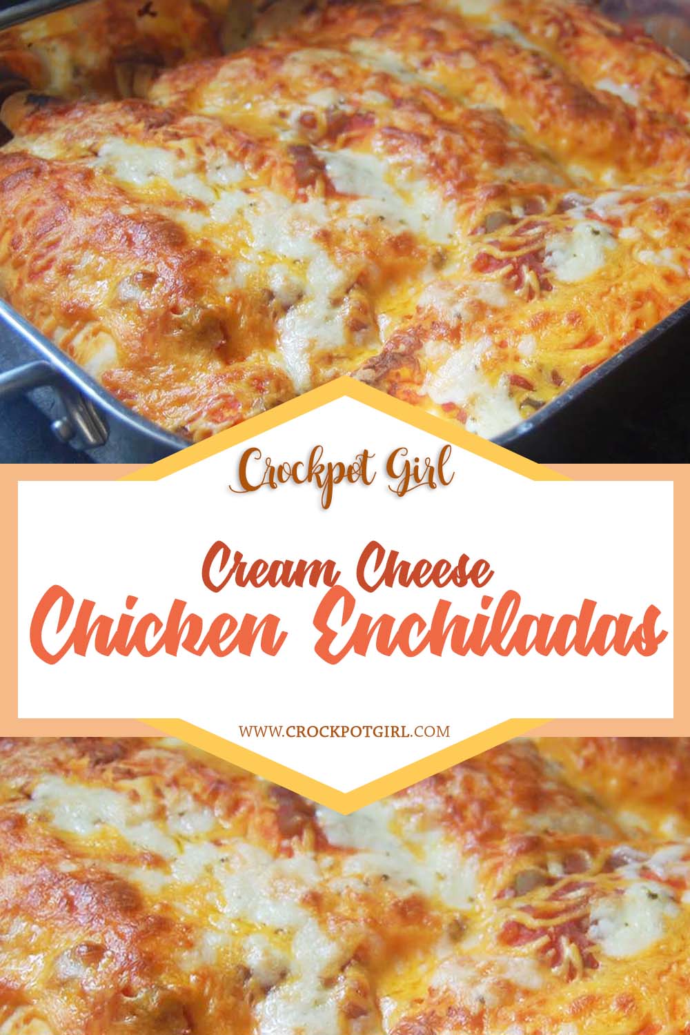 Cream Cheese Chicken Enchiladas Recipe