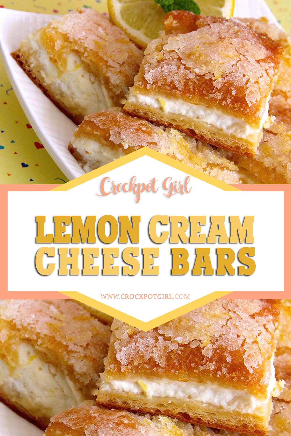 Lemon Creamcheese Bars Recipe