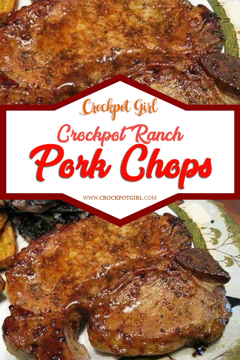 CROCKPOT RANCH PORK CHOPS - Crockpot Girl