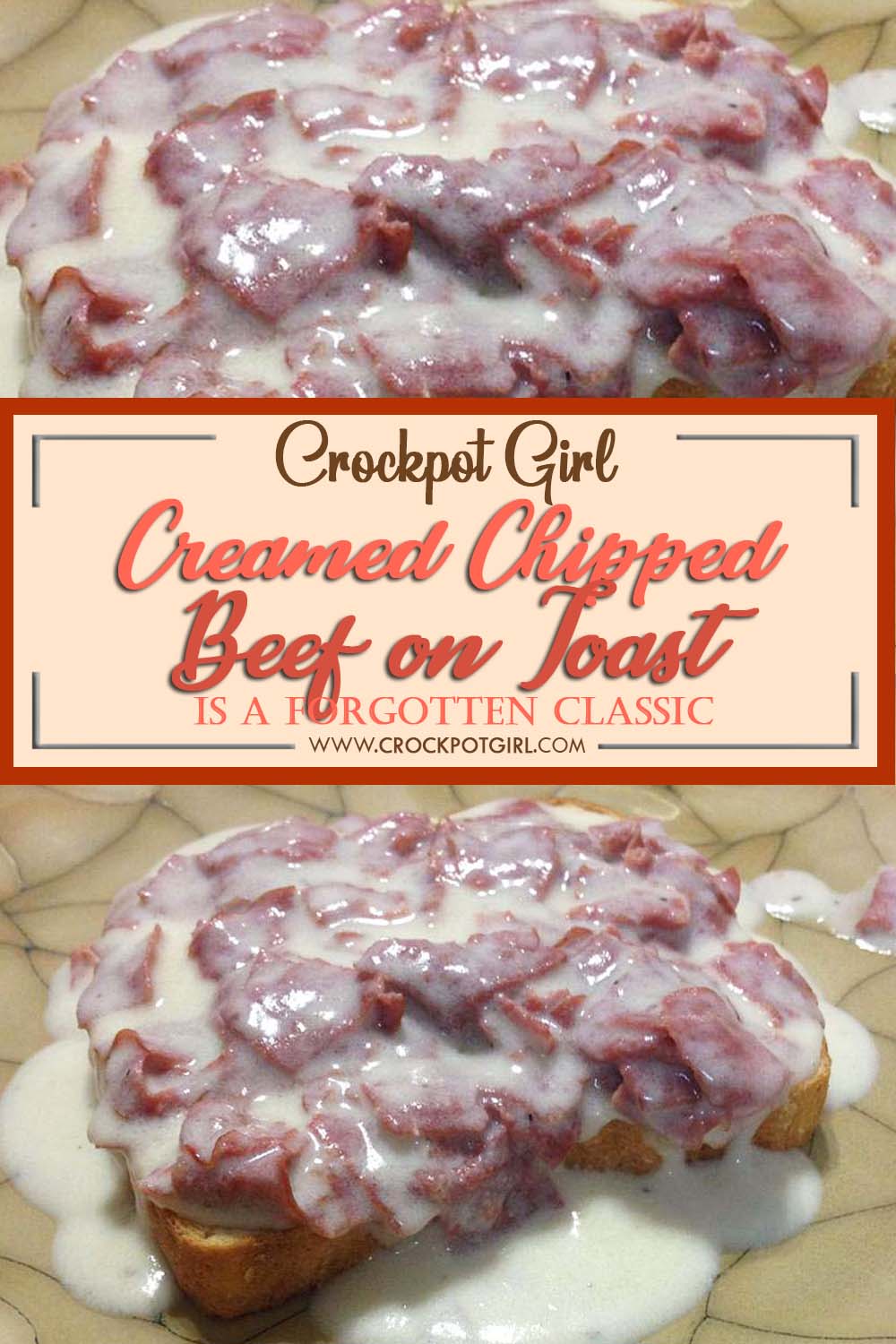 Creamed Chipped Beef on a Toast Recipe