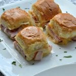 Baked Ham and Cheese Mini Sandwiches