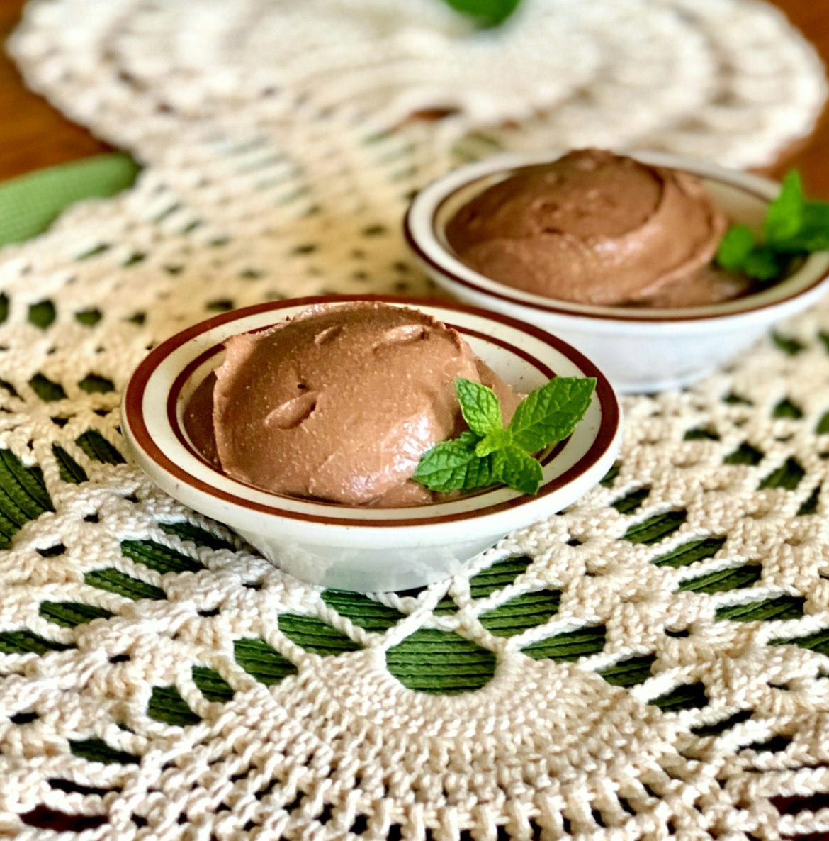 Easy Whipped Peanut Butter-Chocolate Ricotta Pudding