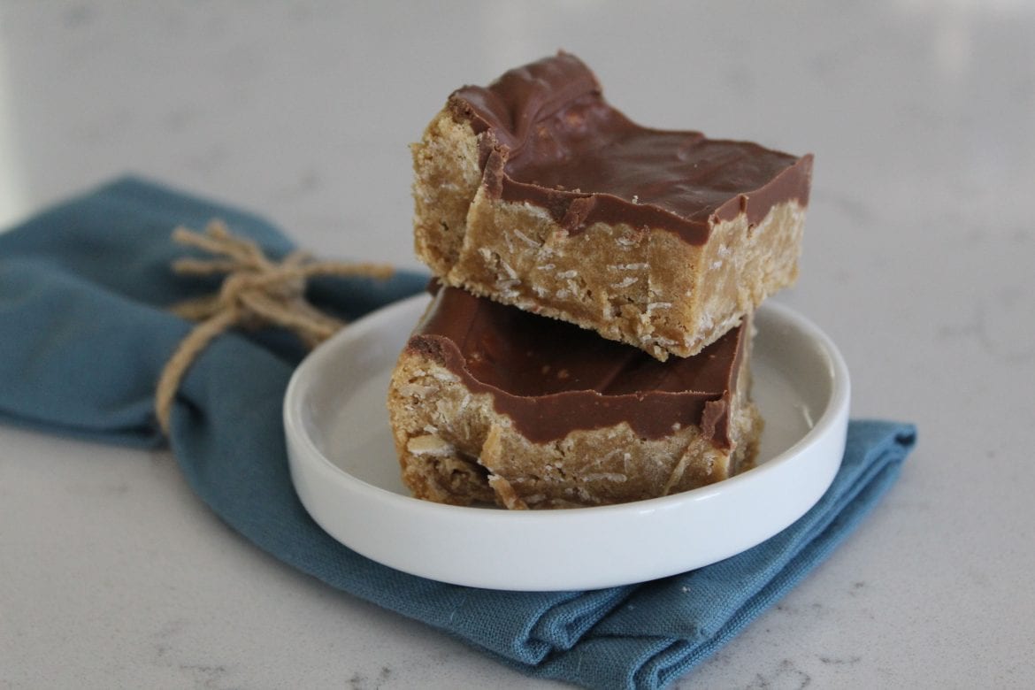 Heavenly Chocolate Peanut Butter Bars