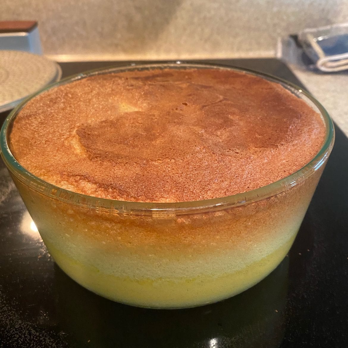 Lemon Custard Pudding Cake Crockpot Girl