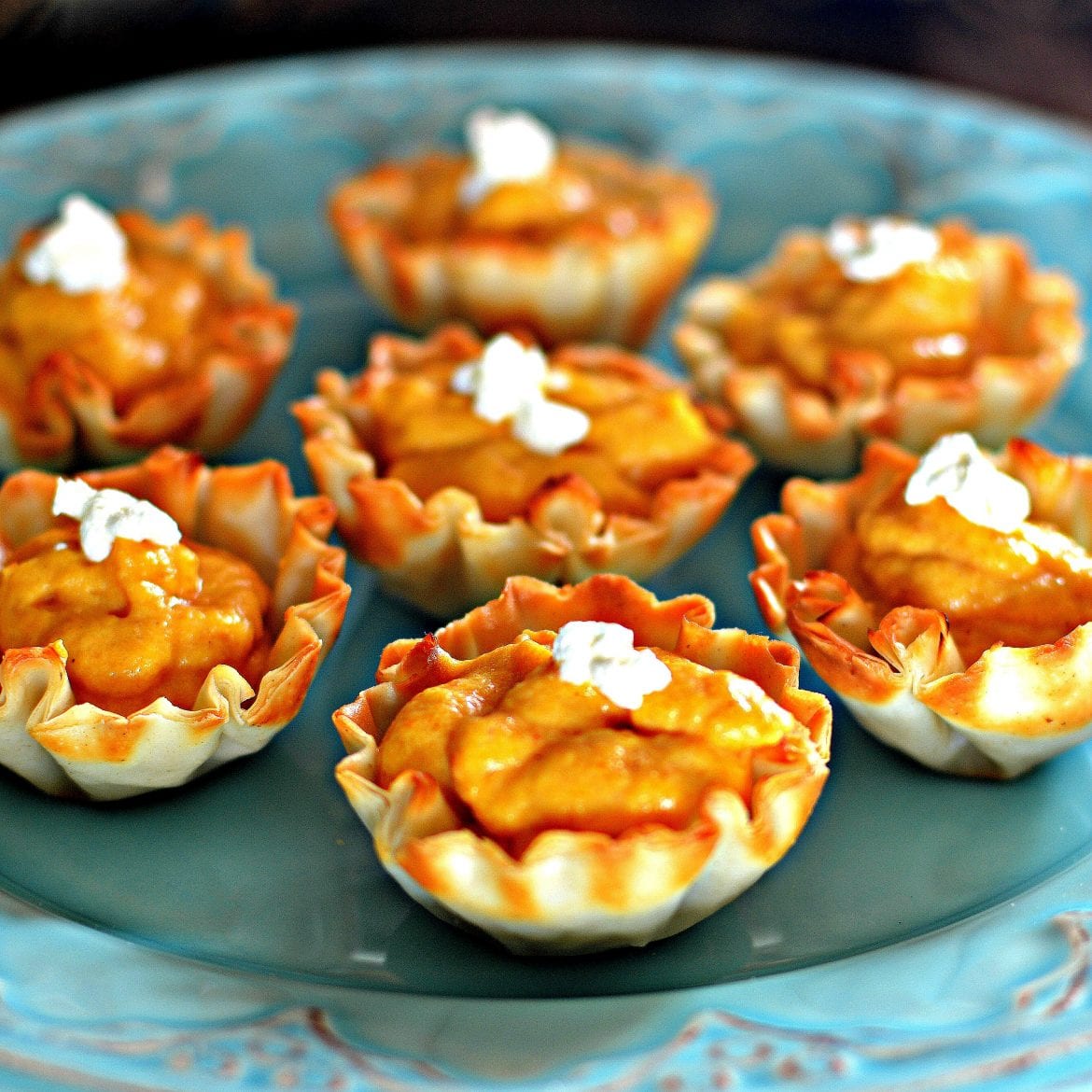 No-Bake Pumpkin Tarts