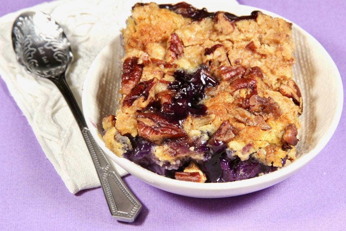 One-Pan, No-Bowl Blueberry-Pineapple Dump Cake One-Pan, No-Bowl Blueberry-Pineapple Dump Cake