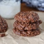 Peanut Butter-Cocoa No Bake Cookies