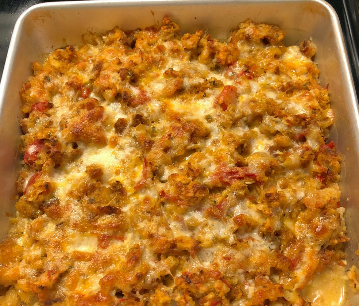 Quick Bruschetta Chicken Bake