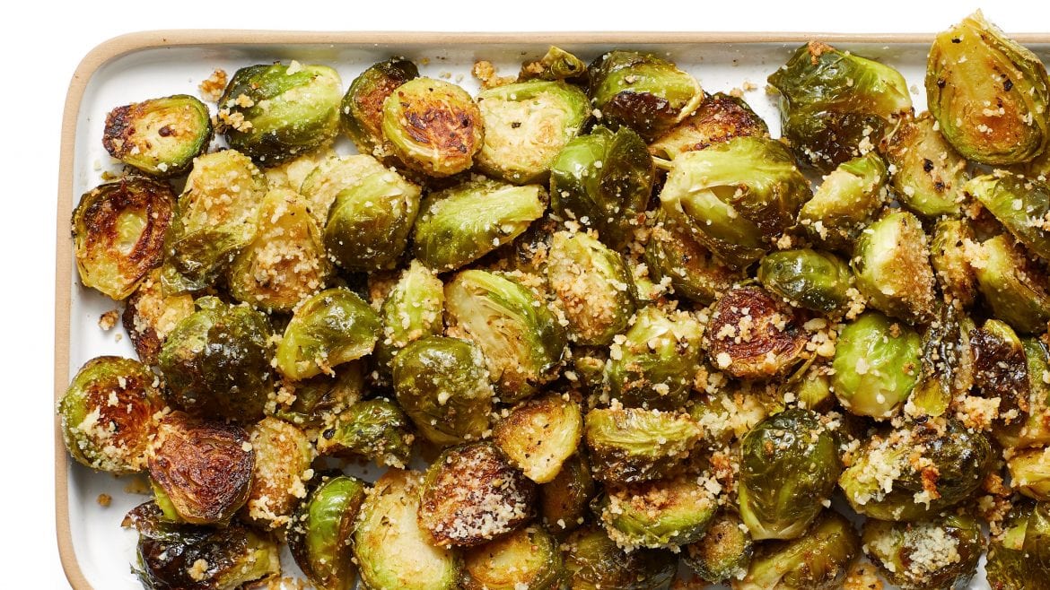 Roasted Brussels Sprouts with Parmesan Roasted Brussels Sprouts with Parmesan