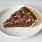 Dark Chocolate Buttermilk Pecan Pie