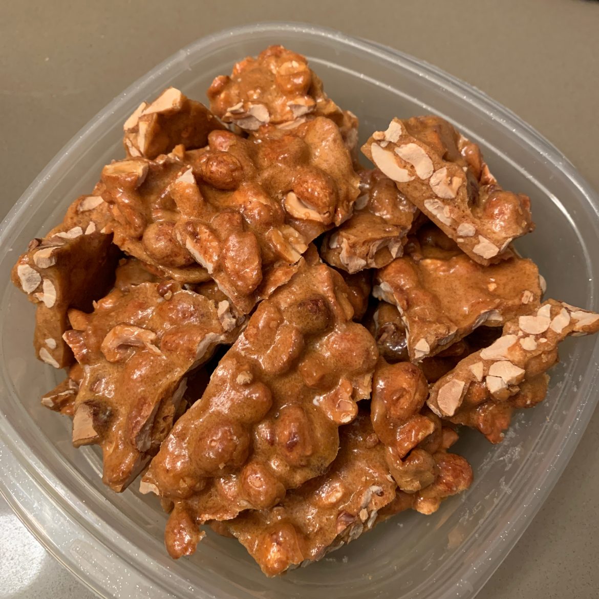 Microwave oven peanut brittle crockpot girl