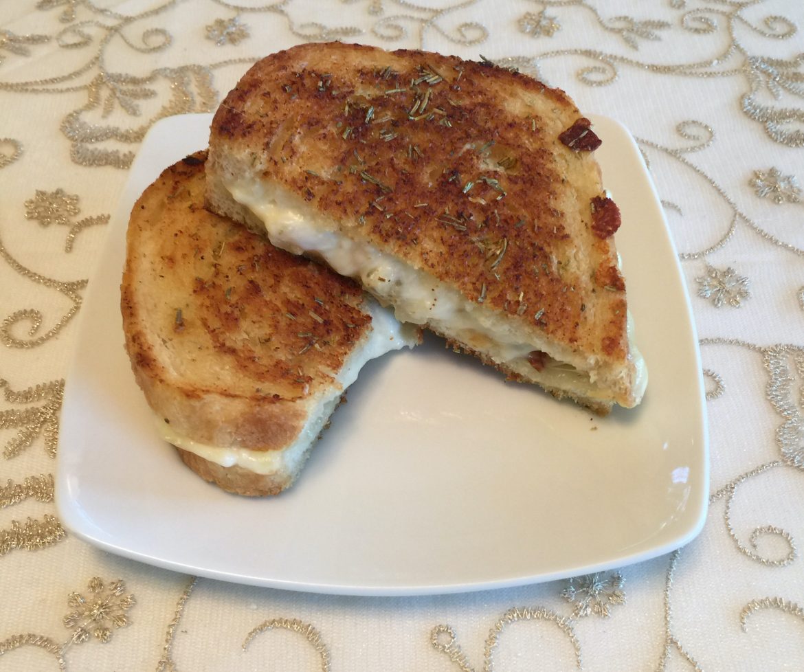 White Pizza Grilled Cheese