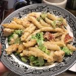 BAKED PENNE WITH CHICKEN, BROCCOLI AND SMOKED MOZZARELLA