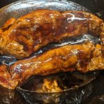 THIS BROWN SUGAR AND BALSAMIC GLAZED PORK TENDERLOIN IS CRAZY DELICIOUS