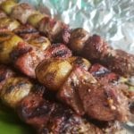STEAK AND POTATOES ON A STICK