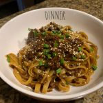 EASY MONGOLIAN GROUND BEEF NOODLES