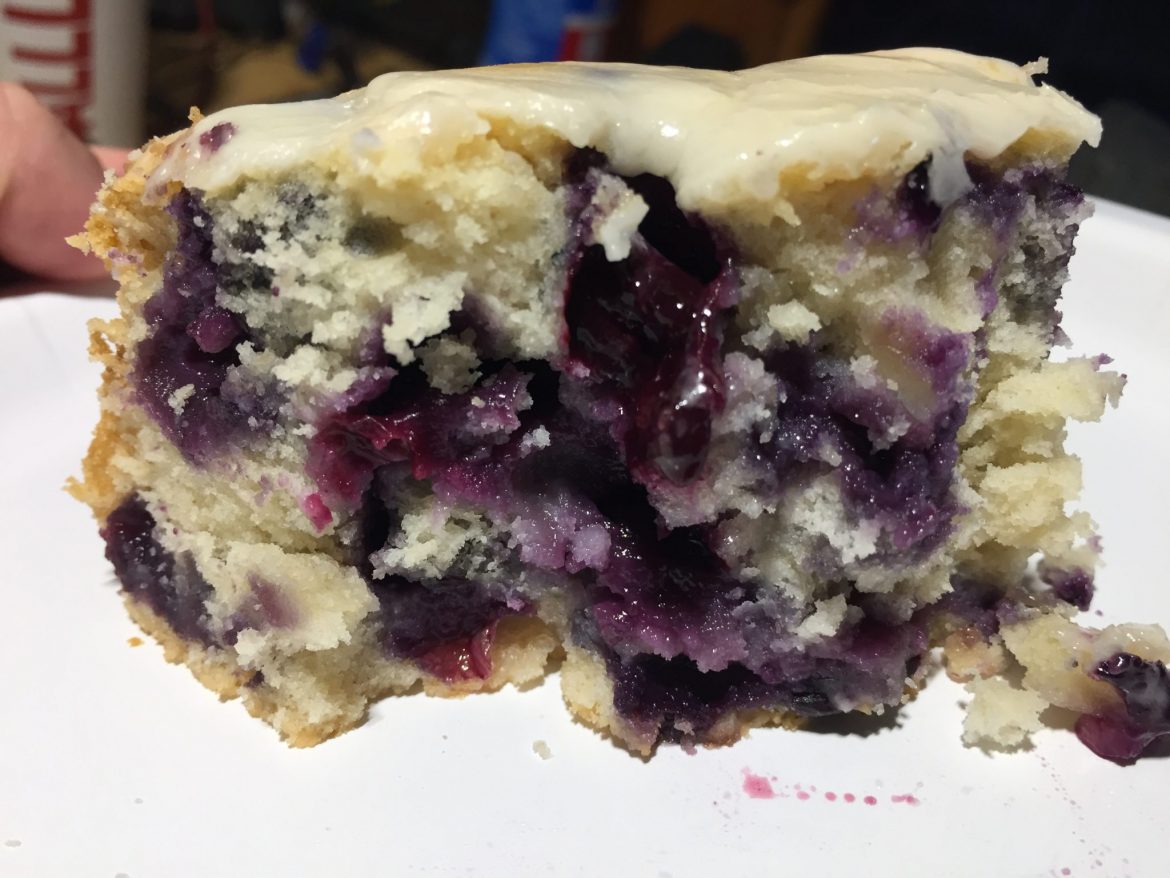 MELT IN YOUR MOUTH BLUEBERRY CAKE