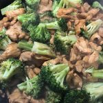 CHINESE CHICKEN AND BROCCOLI