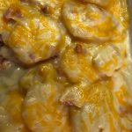 INSTANT POT SCALLOPED POTATOES AND HAM