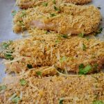PARMESAN CRUSTED CHICKEN (OVEN BAKED)