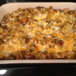 TACO PASTA CASSEROLE (5 INGREDIENTS)