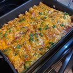 AN EASY AND DELICIOUS GROUND BEEF ENCHILADA RECIPE