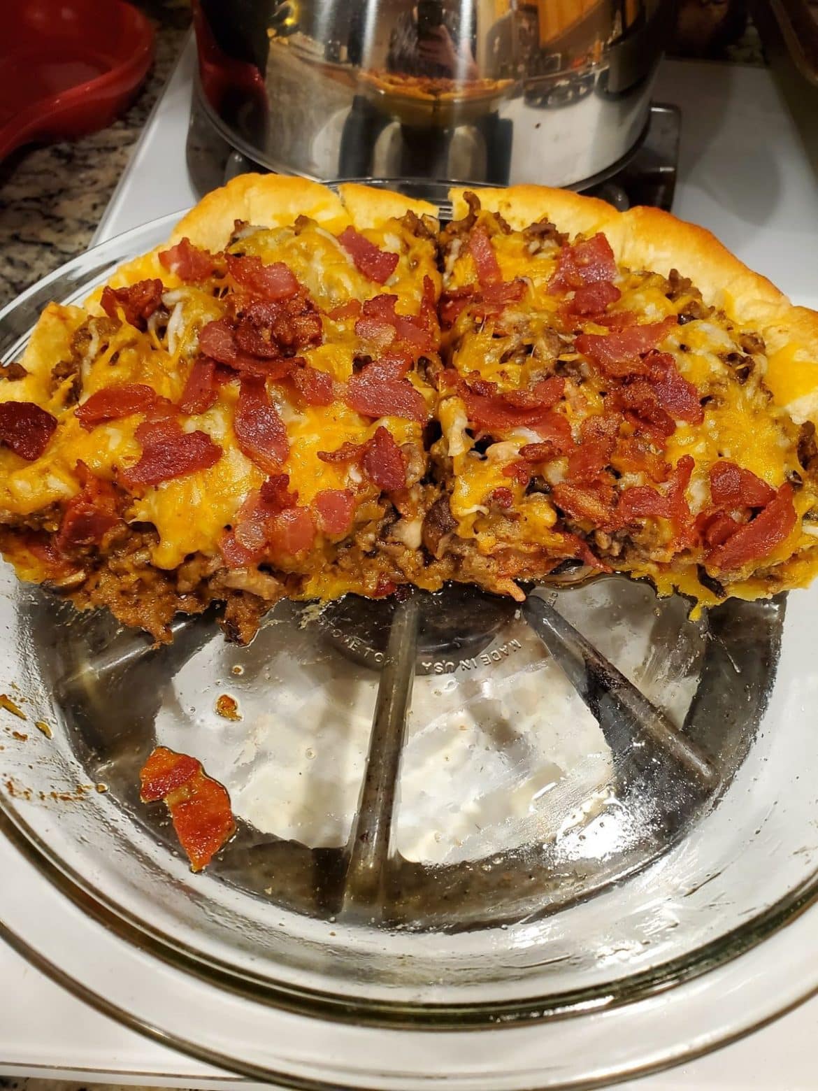 Bacon Cheeseburger Pie Crockpot Girl